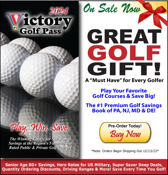 2024 Victory Golf Pass -  Play. Win. Save!